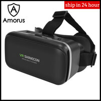 AMORUS Shinecon 6 Thế Hệ G04 3D Imax Màn Hình VR Kính Thực Tế Ảo Tai Nghe Dành Cho Điện Thoại Màn Hình 4.0-6.0 Inch LazadaMall