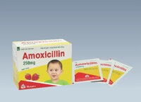 Amoxicillin 250mg – Kháng sinh phổ rộng an toàn cho trẻ nhỏ (Hộp 30 gói x 2,5g)