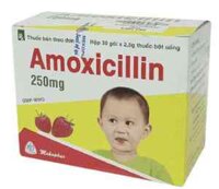 Amoxicillin 250mg Mekophar (H/30g/2,5g) (Gói)
