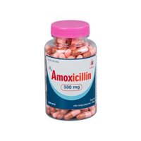 Amoxicillin 500mg Domexco – Điều trị các bệnh nhiễm khuẩn do các vi khuẩn (chai 200 viên)