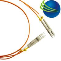 AMP Fiber Optic Cable Assembly, Duplex LC, XG 50/125µm, 3m