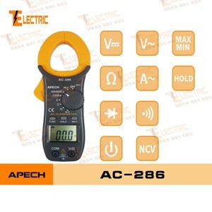 Ampe kìm đo dòng ac apech ac-286 (600a)