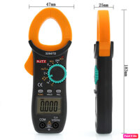 Ampe kìm Đồng hồ kẹp dòng vạn năng NJTY 3266TD đo tụ, tần số, nhiệt độ, điện trở, điện áp