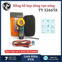 Ampe kìm Đồng hồ kẹp dòng vạn năng NJTY 3266TA đo tụ, tần số, nhiệt độ, điện trở, điện áp