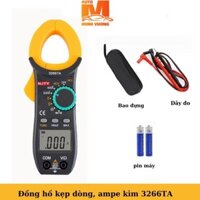 Ampe kìm Đồng hồ kẹp dòng vạn năng NJTY 3266TA đo điện trở, điện áp