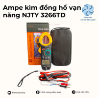 Ampe kìm đồng hồ vạn năng NJTY 3266TD đo tụ, tần số, nhiệt độ, dòng điện - Đồng hồ kẹp dòng
