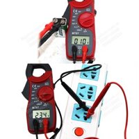 Ampe kìm kỹ thuật số đa năng kẹp dòng, đo điện áp... ( Kèm 2 Pin AAA ) - DSHOP