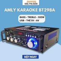 Ampli Bluetooth FM Radio Car Home 600W - Ampli Mini Loa Amly Bluetooth BT298A - Kentiger Cao Cấp Loại Tốt