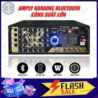 Ampli Bluetooth Usb , Amply Karaoke Hội Thảo Gia Đình ATANNOII AT-568A 12 sò công suất lớn toshiba japan, dễ phối ghép