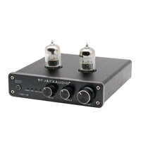 Ampli FX-Audio TUBE 06 Chạy 2 Bóng 6N3 Preamplifier Đèn, Chỉnh BassTreble DC3909 - Hàng Chính Hãng - Đen