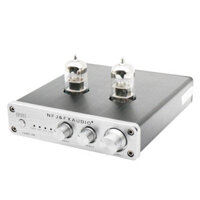 Ampli FX-Audio TUBE 06 Chạy 2 Bóng 6N3 Preamplifier Đèn, Chỉnh BassTreble DC3909 - Hàng Chính Hãng - Bạc