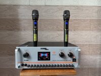 Âmpli karaoke đẩy liền vang liền micro không dây cao cấp BellPlus PA - 8500 Vip hàng chính hãng.