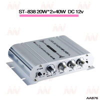 Ampli mini công suất Lepy LP-838 /ST-838/ AK170 12V Hi-Fi 2.1