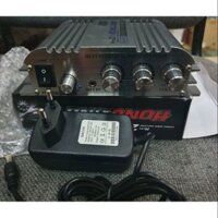 Ampli mini HX168AH superbass-kèm nguồn 12V/3A