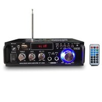 Ampli Mini Karaoke Bluetooth BT-298A  Amly bluetooth karaoke ô tô Công Suất cực đại 600W