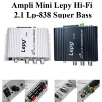 Ampli Mini Lepy Super Bass Cực Hay Hi-Fi 2.1 Lp-838