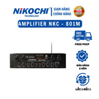 Amplifier NKC-801M cho phép kết nối tối đa 8 loa, Amply nghe nhạc, phòng họp, phòng ăn, quán cafe