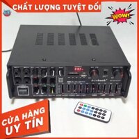Amply 12v -220V Karaoke - Bluetooth- Cực hay - Full chức năng Sunbuck MP-326BT (có quạt tản nhiệt )