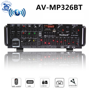 Amply 220V-12V Bluetooth Sunbuck 326BT