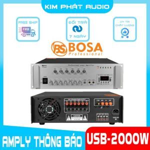 Amply - Amplifier Bosa 2000W