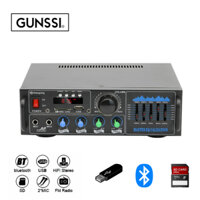 Amply Bluetooth Mini GUNSSI AV- 016. Điều chỉnh cân bằng tần số chuyên nghiệp