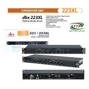 Amply Crossover DBX 223XL