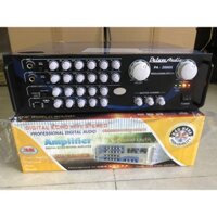 Amply Deluxe Audio PA-2000X chạy 12 sò Karaoke nghe nhạc hay