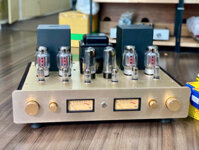 AMPLY ĐÈN KT88PP TÍCH HỢP TONE BASS TREBLE 45W/KÊNH