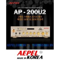 AMPLY HÀN QUỐC AEPEL AP-200U2 / SR AMPLIFIER AP200U2 KOREA