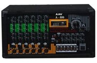 Amply hội trường 500W, 6 đường mic chuẩn, giá rẻ AAV A-550