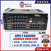 Amply Jarguar 506N Komi 2 Kênh Riêng Biệt, 16 Sò Lớn Toshiba, Công Suất Lớn 1080W, 4 Đường Tiếng, Quà 160K-H2Pro Tech