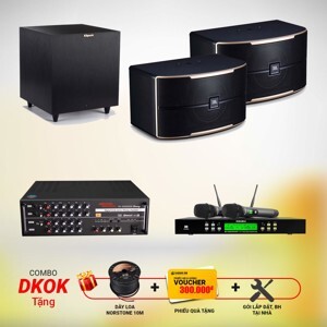Amply Jarguar Suhyoung PA 203 Gold Luxury Bluetooth - JBL Pasion 6F - Flipsch R 8SW - Paramax SM-1000 Smart