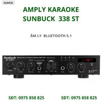 Amply karaoke blutooth Gunssi - Sunbuck 338ST, Âm ly karaoke gia đình âm ly bảo hành 12 tháng