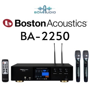 Amply Karaoke Boston Acoustics BA2250 Tích Hợp Vang Số