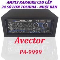 Amply karaoke gia đình - Amply bluetooth sân khấu nghe nhạc cao cấp công suất lớn Avector hát cực hay