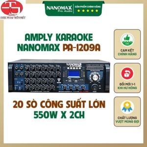 Amply Karaoke Nanomax PA1209A