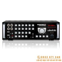 AMPLY KARAOKE NANOMAX PRO 1600-MAX. 28 Sò, CÔNG SUẤT ĐỈNH - CÓ BLUEOOTH - Vinakara Audio