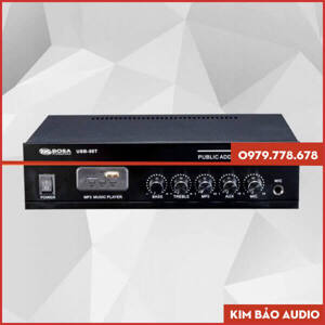 Amply liền mixer Bosa USB-50T