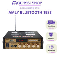 Amply mini 198E/298A - Hàng Chính Hãng, Hỗ Trợ Bluetooth 5.0, Đa Chức Năng, Điều Chỉnh Echo Treble