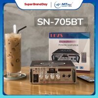 Amply mini 705BT nghe nhạc bluetooth thẻ nhớ hát karaoke công suất 200w - có thiết kế đơn giản, nhỏ nhắn