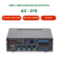 Amply mini, Amply karaoke bluetooth LDZS AV 016. nghe nhạc hát karaoke gia đình, có EQ, bảo hành 12 tháng
