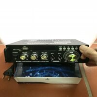 AMPLY MINI BLUETOOTH BT-298A HÀNG XỊN VIP LOẠI 1 (CHẠY ĐIỆN 12V/220V, CÓ NÚT LẶP BÀI)