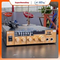 Amply Mini BT 158A - Nhỏ Gọn, Tinh Tế Và Sang Trọng, Hỗ Trợ Bluetooth 5.0, Đa Chức Năng, Điều Chỉnh Echo Treble Bass