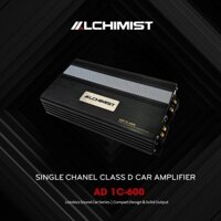 Amply Mono Alchimist AD 1C-600 DSP 600W Siêu Mạnh, Tần Số Rộng 17Hz-180Hz - Hoàn Hảo Cho Loa Sub