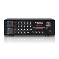 Amply Nanomax Pro007 - âmly nghe nhạc, hát karaoke 8 sò hay, có bluetooth - hàng chính hãng