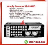 Amply paramax SA 999HD