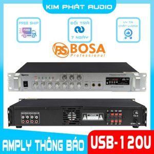 Amply phân tần Bosa 120U-USB