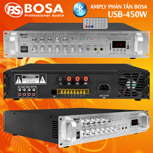 Amply phân tần Bosa 450W-USB