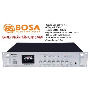 Amply phân tần Bosa USB-270W