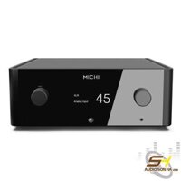 Amply Rotel Michi X5 ,Mạch khuếch đại: Class A/B  Công suất: 350W/kênh (8Ω), 600W/kênh (4Ω)